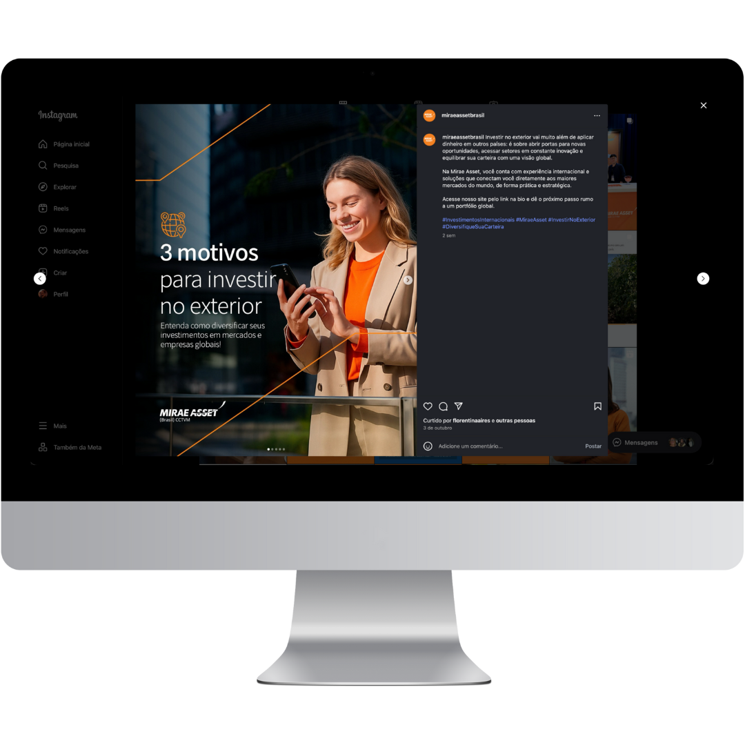 tráfego pago mirae asset midia paga