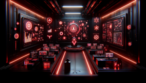 Equipe de agência de tráfego pago analisando métricas e resultados de campanhas em dashboard