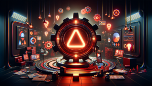 Profissional escrevendo copy para anúncios em computador com métricas de campanha