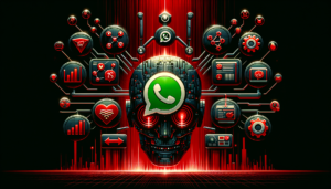 Dashboard de automação WhatsApp integrado com CRM mostrando fluxos de chatbot