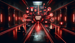 Profissional analisando dashboard para evitar queima de verba em anúncios digitais