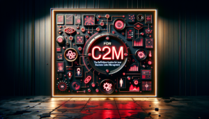 Dashboard de CRM para B2B mostrando pipeline de vendas empresariais e métricas de conversão