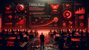 Gráfico mostrando análise de custo por lead alto em campanhas de tráfego pago