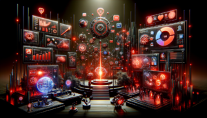 Gráfico mostrando frequência de anúncios ideal em campanhas de mídia paga