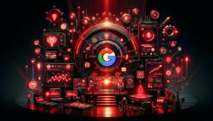 Gestor de tráfego analisando métricas de campanhas em múltiplas telas de computador