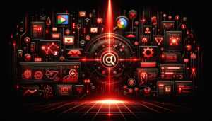 Ilustração de segmentação de leads em CRM com grupos de prospects organizados por categorias